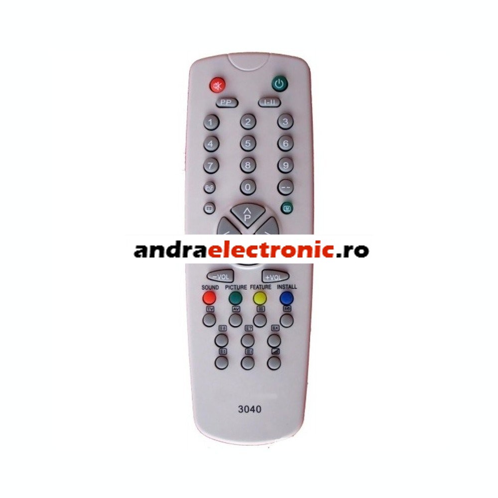 Guarantee Symmetry Baby Telecomanda EUROCOLOR 3040 - Andra Electronic | Telecomenzi TV | Telecomanda  TV LCD | LED | SATELIT